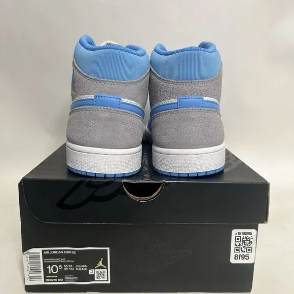 Nike Air Jordan 1 Mid SE Retro “University Blue/UNC” 2024
